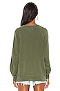view 3 of 4 The College Sweatshirt in Olive