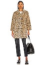 view 2 of 4 The Vintage Leopard Coat in Vintage Leopard