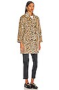 view 3 of 4 The Vintage Leopard Coat in Vintage Leopard