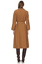 view 3 of 3 The Trapunto Trench Coat in Camel