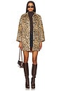 view 1 of 3 The Car Coat in Vintage Leopard