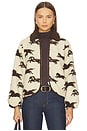 view 1 of 4 The Pasture Jacket in Cream With Hickory