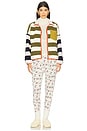 view 5 of 5 Plush Terrain Full Zip Jacket in Mixed Heritage Stripe