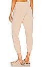view 3 of 4 The Cropped Sweatpant in Whisper Pink