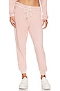 view 1 of 4 the Cropped Sweatpant in Pale Blush