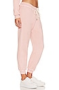 view 2 of 4 the Cropped Sweatpant in Pale Blush