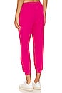 view 3 of 4 The Cropped Sweatpant in Fuchsia