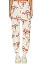 view 4 of 6 The Stadium Sweatpant in Riding Horses Print