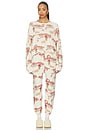 view 5 of 6 The Stadium Sweatpant in Riding Horses Print