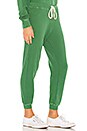 view 2 of 4 The Cropped Sweatpant in Bottle Green