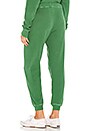 view 3 of 4 The Cropped Sweatpant in Bottle Green