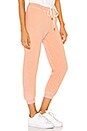view 2 of 4 The Sherpa Cropped Sweatpant in Cameo