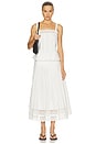 view 5 of 6 The Structured Victorian Skirt in White