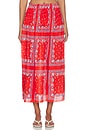 view 1 of 6 FALDA THE CANARY in Red Sailboat Bandana