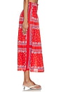 view 3 of 6 FALDA THE CANARY in Red Sailboat Bandana