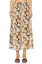 view 1 of 6 The Canary Skirt in Vintage Rose Print