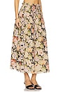 view 2 of 6 The Canary Skirt in Vintage Rose Print