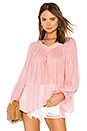 view 1 of 4 TOP THE ARTIST BLOUSE in Flamingo Pink