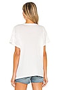 view 3 of 4 The U Neck Tee in True White