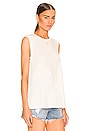 view 2 of 4 The Muscle Tee in Washed White