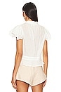 view 3 of 4 The Gardenia Top in White