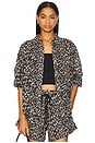 view 1 of 5 The Cove Shirt in Leopard