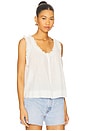 view 2 of 4 Vignette Top in White