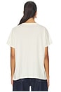 view 3 of 4 The Boxy Crew With Rodeo Star Graphic in Washed White