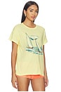 view 2 of 4 The Boxy Crew With Sailing Boats Graphic in Sunbeam