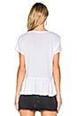view 3 of 4 CAMISETA CON VUELO in True White