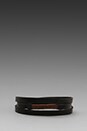 view 2 of 4 Legend Leather Triple Wrap Bracelet in Black