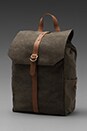 view 1 of 6 Walker Backpack in Army/ Camel in Army & Camel