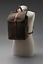 view 6 of 6 Walker Backpack in Army/ Camel in Army & Camel