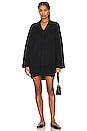 view 1 of 3 Roho V Neck Sweater Dress in Black