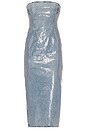 view 1 of 4 x Lindsi Lane Blakely Midi Column Dress in Bryant Park