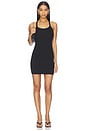 view 1 of 5 VESTIDO SLIM RACER MINI DRESS in Black