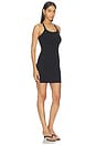view 2 of 5 VESTIDO SLIM RACER MINI DRESS in Black