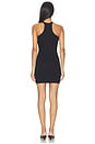 view 3 of 5 VESTIDO SLIM RACER MINI DRESS in Black