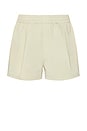 view 5 of 4 Tech Gabardine Boxer Shorts in Light Olive
