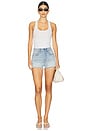 view 5 of 6 Ava Mid Rise Relaxed Short in Ocean Ave