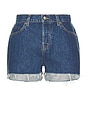 view 7 of 8 Ava Mid Rise Relaxed Short in Wilshire Blvd