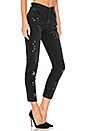 view 2 of 5 Karolina Embroidered High-Rise Skinny Jean in Constellation