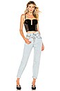 view 5 of 5 Mason High-Rise Paperbag Jean in Time After Time