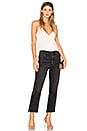 view 4 of 4 Helena High-Rise Straight Crop Jean in Proud Mary
