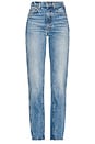 view 7 of 7 Sara Super High Rise Slim Straight Jeans in Lenox Hill