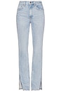 view 6 of 5 Harlow High Rise Boot Slit Jeans in Hudson Yards