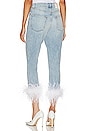 view 3 of 4 Emilia Feather High Rise Slim Crop in Phoenix
