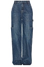 view 5 of 4 JEAN CARGO ELYSE TROUSER in Crissy Field