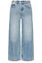 view 5 of 4 Norah High Rise Crop Wide Leg in Memphis Blue