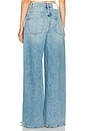 view 3 of 4 x Maggie MacDonald Lucia Drawstring Baggy Wide Leg in Memphis Blue